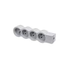 Legrand - Contactdooscombinatie Tkd 4Xpa Z Snoer Wit-Gr