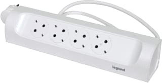 Legrand - Contactdooscombinatie Tkd Montrbr 4X2P+A 1M Wit