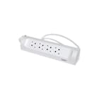 Legrand - Contactdooscombinatie Tkd Montrbr 4X2P+A 1M Wit