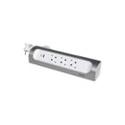 Legrand - Contactdooscombinatie Tkd 3X2P+A Usb A+C 1M Alu