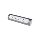 Legrand - Contactdooscombinatie Tkd 3X2P+A Usb A+C Zn Alu