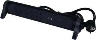 Legrand - Contactdooscombinatie Tkd Usb A+C Osb 3X2P+A