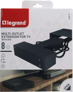 Legrand - Contactdooscombinatie Tvcrnr 4X2P+A + 4X2P 2,5A