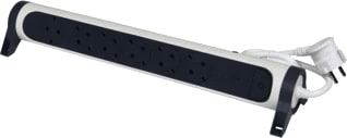 Legrand - Contactdooscombinatie tkd autom 6x2p+a 1,5m z-w