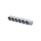 Legrand - Contactdooscombinatie Tkd 6X2P+A Zon Snoer W-Gr