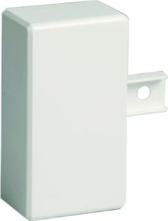 Attema - K40 E40 Eindschot plintgoot Eindstuk Wit