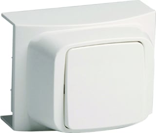 Attema - K40 EW40 Opbouwdoos plintgoot Wisselschakelaar Wit