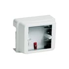 Attema - K40 EU40 Opbouwdoos plintgoot Universele Opbouwdoos Witt