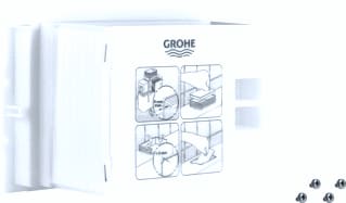 Grohe - Toebeh./onderd. inbouwelement san. Tbh Voorw Ellem 40950000