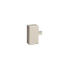 Attema - K40 E40 Eindschot plintgoot Eindstuk Creme
