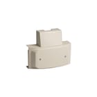 Attema - K40 T40 Overgangsstuk plintgoot T-Stuk /Aftakstuk Creme