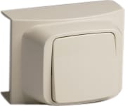 Attema - K40 EW40 Opbouwdoos plintgoot Wisselschakelaar Cr.