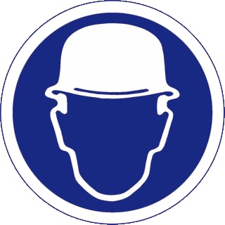 Pikt-O-Norm - Veiligheidspictogram Ptg 20Cm Helm Verplicht