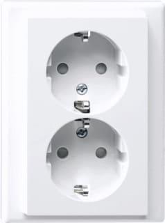 Schneider Electric Merten - M-Smart Wandcontactdoos (WCD schakelmat.) Wcd Schakmat Meg2420-1419