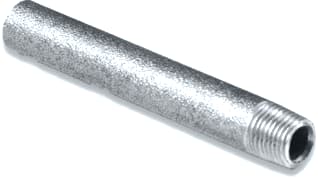 Nijhuis & Wigger - Ubel Fitting met 2 aansluitingen 1/4" Lasnippel Zw