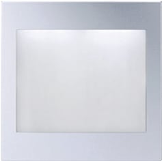 Jung - Aluminium LED Lichtsignaaleenheid lichtsign led w/b  alu ls