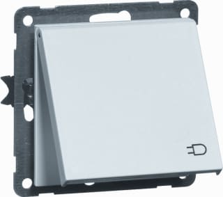 Honeywell Peha - AURA Wandcontactdoos (WCD schakelmat.) wcd 1-vdg ra kb klapd ant