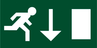 Van Lien - Optilux PPL 315 Pictogram noodverlichting pictogram ppl315 4/bl