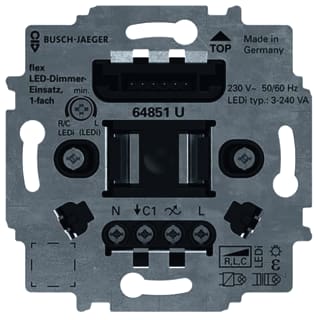 ABB Busch-Jaeger - Basiselement dimmen Dimmer Flex Led-Dimmersokkel 1-V