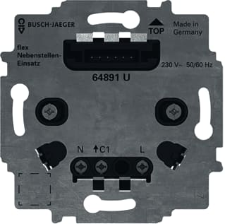 ABB Busch-Jaeger - Basiselement multifunctioneel Elektronische schakelaar (compleet) Flex Uitbreidingssokkel