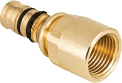 Geberit - Mepla Fitting met 2 aansluitingen Kopp 16-Rp3/4Brons