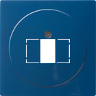 Gira - S-Color Inzetplaat schakelmateriaal pl 1/2xmj uae    blauw sc
