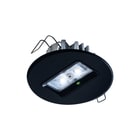Van Lien - Evago Noodverlichtingsarmatuur Eva Decent 2W Rnd Zw Inb
