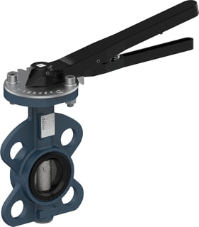 Ubel - 0857 Vlinderklepafsluiter Vlklp Nbr/10/16 Dn40