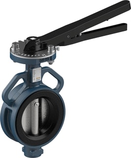 Ubel - 0857 Vlinderklepafsluiter Vlklp Epdm/10/16 Dn80