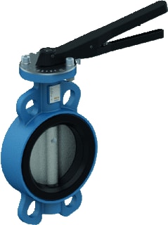 Ubel - 0857 Vlinderklepafsluiter Vlklp Nbr/10/16 Dn40