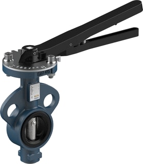 Ubel - 0857 Vlinderklepafsluiter Vlklp Epdm/10/16 Dn40