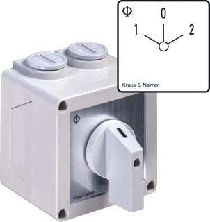 Kraus & Naimer - Lastschakelaar Opb Omschak+N Ca10A213Pn1