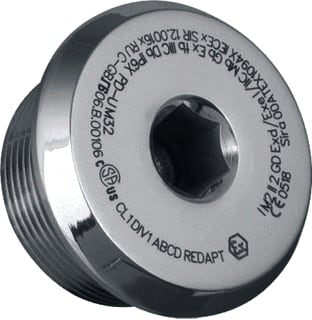 Redapt - Afdichtdop kabelinvoer Exde 316 Domehead Plug M20