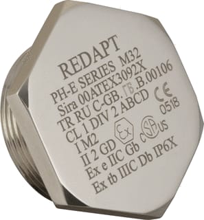 Redapt - Afdichtdop kabelinvoer Brhexm16Np