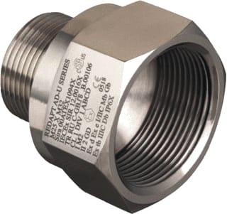Redapt - Verloopring kabel-/buisinvoer Exde M20 M X 1/2Npt F