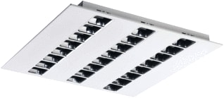 Sylvania - Plafond-/wandarmatuur optix rec 600 3l 4k al