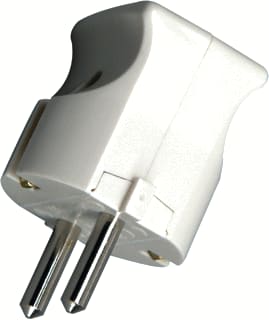 Bailey - Geaarde stekker stekker klap 3x1.5mm2 wit