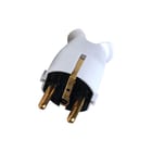 Bailey - Geaarde stekker stekker f 3x1.5mm2 wit