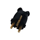 Bailey - Geaarde stekker stekker f 3x1.5mm2 zwart