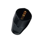 Bailey - Koppelcontactstop (geaard) contrastek f pvc ip20 zwa