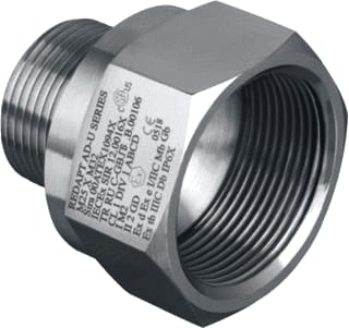 Redapt - Verloopring kabel-/buisinvoer Exde Adapt M20 Mx1/2Npt F