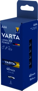 Varta - Longlife Power Batterij, niet oplaadbaar Aaa Br40