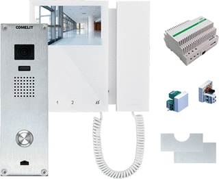 Comelit - Adam Deurintercom-set Mini Enklv Kitsimpbus