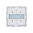 Honeywell Peha - Tastsensor bussysteem knx bus knop 4v nova wit