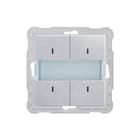 Honeywell Peha - Tastsensor bussysteem knx bus knop 4v nova alu