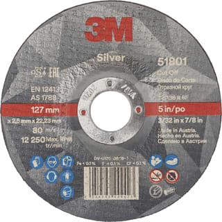 3M - Slijpschijf Slijpsch T42 125X2.5X22.23