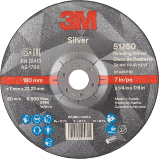 3M - Slijpsteen Afbschijf T27 180X7X2223