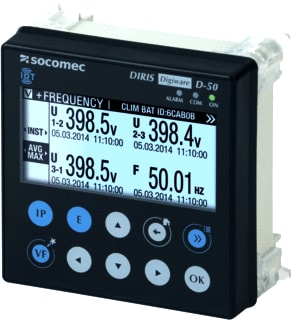 Socomec - Monitor (inbouw) Multimtr Diris Digiw D-50