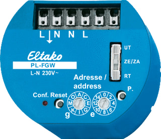 Eltako - Powerline Systeeminterface bussysteem systeemin 31100010