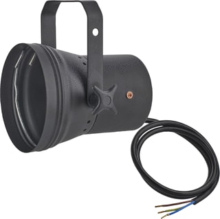 Bailey - Feestverlichting Pinspot Par36 6.4V Zwart